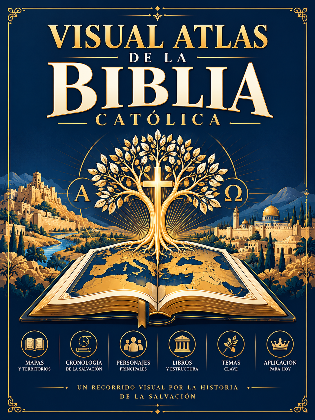 Portada del Visual Atlas de la Biblia Católica